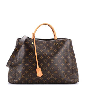 Louis Vuitton Montaigne Handbag Canvas #248621L22B